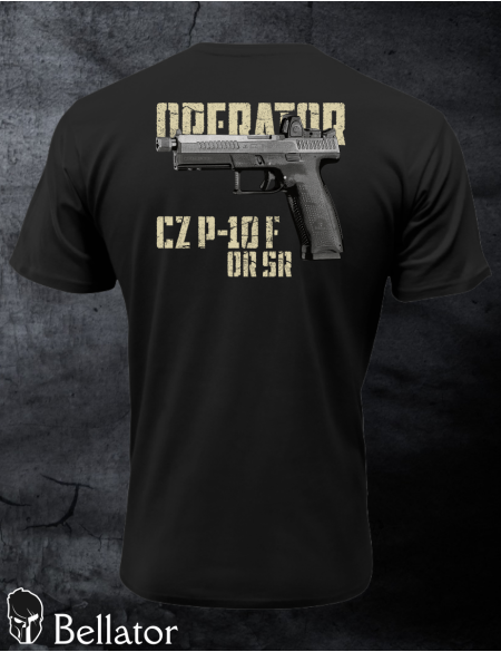 Tričko CZ Operator F-OR-SR černá