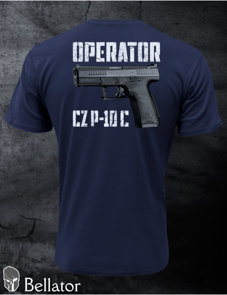 Tričko CZ Operator P-10-C navy