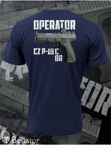 Tričko CZ Operator P-10-C-OR navy