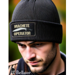 Pletená čepice Machete Operator černá