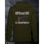 Mikina Operator CZ Škorpion 61 khaki L