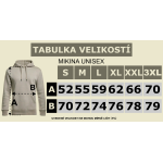 Mikina Český lev 02 červený znak navy 3XL