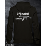 Mikina Operator CZ 806 Bren 2 černá 3XL