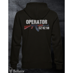 Mikina Operator CZ VZ 58 černá XXL