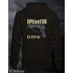 Mikina Operator CZ 75 P 01 černá 3XL