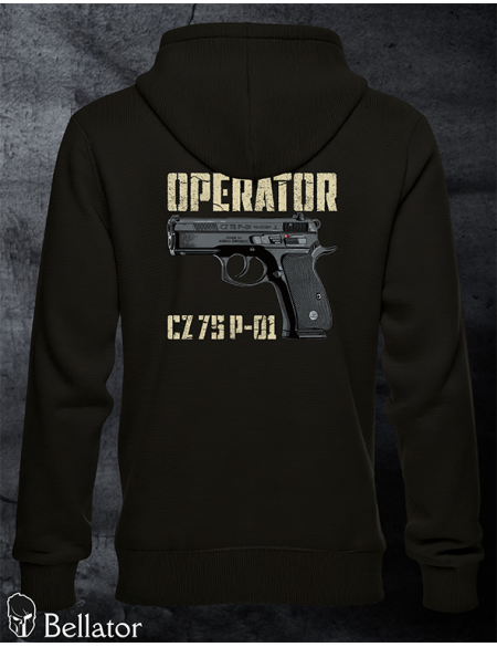 Mikina Operator CZ 75 P 01 černá