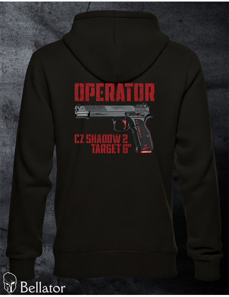 Mikina Operator CZ SHADOW 02 TARGET 6 černá