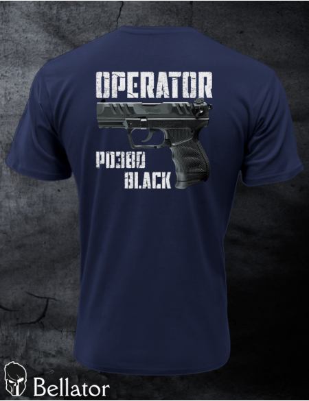 Tričko Operator Walther PD380 Black