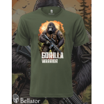 Tričko Bellator Gorilla Army olivová S