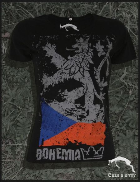 Tričko Bohemia dámské černé XL