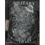 Tričko Military paintball černé 4XL