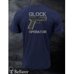 Tričko Glock operátor M tmavě modrá