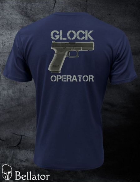 Tričko Glock operátor M tmavě modrá