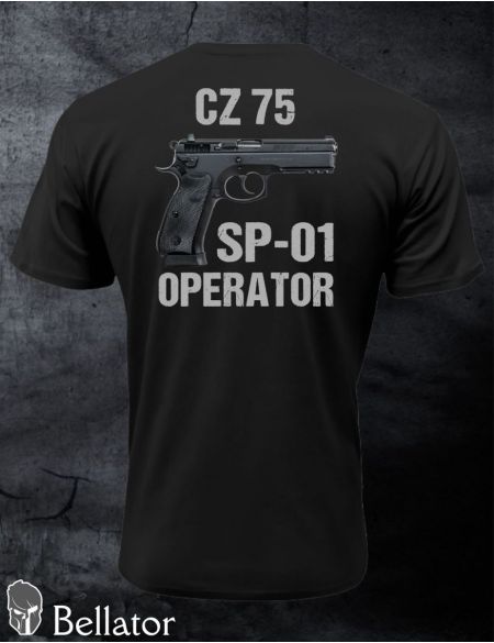 Tričko CZ 75 SP-01 operator S černá