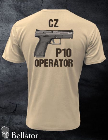 Tričko CZ P10 operator M pouštní