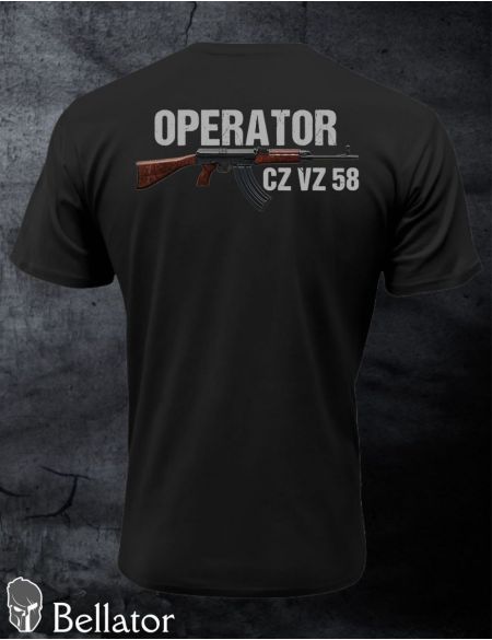 Tričko CZ VZ 58 operator L černá