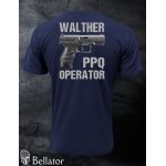 Tričko Walther PPQ operator M tmavě modrá