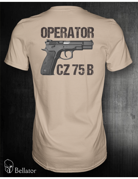 Tričko CZ 75 B Omega operator M pouštní