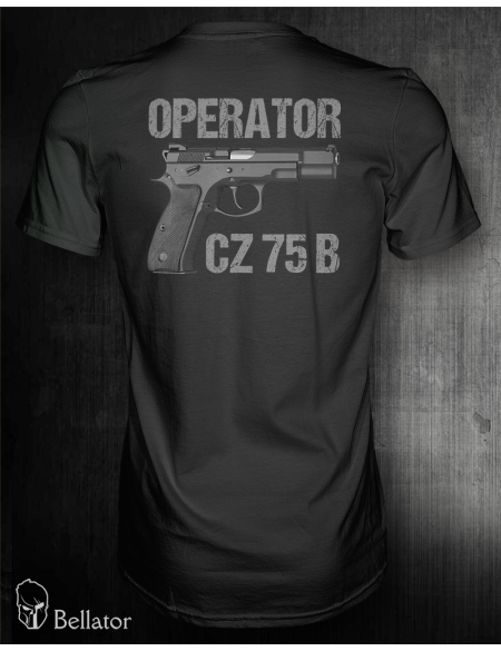 Tričko CZ 75 B Omega operator černá XXL