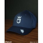 Flexfit Kšiltovka s Conflict logem 5panel - Navy L/XL