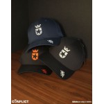 Flexfit Kšiltovka s Conflict logem 5panel - Navy L/XL